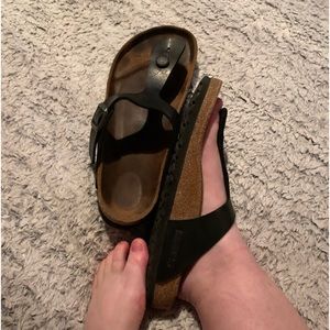 Women’s well worn women’s sandals